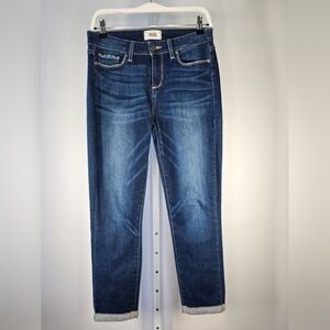PAIGE Kylie Crop Skinny Jeans Cleveland Distressed Size 29
